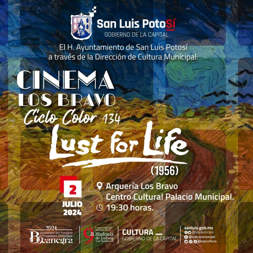 Presentarán película biográfica de Van Gogh en Palacio Municipal