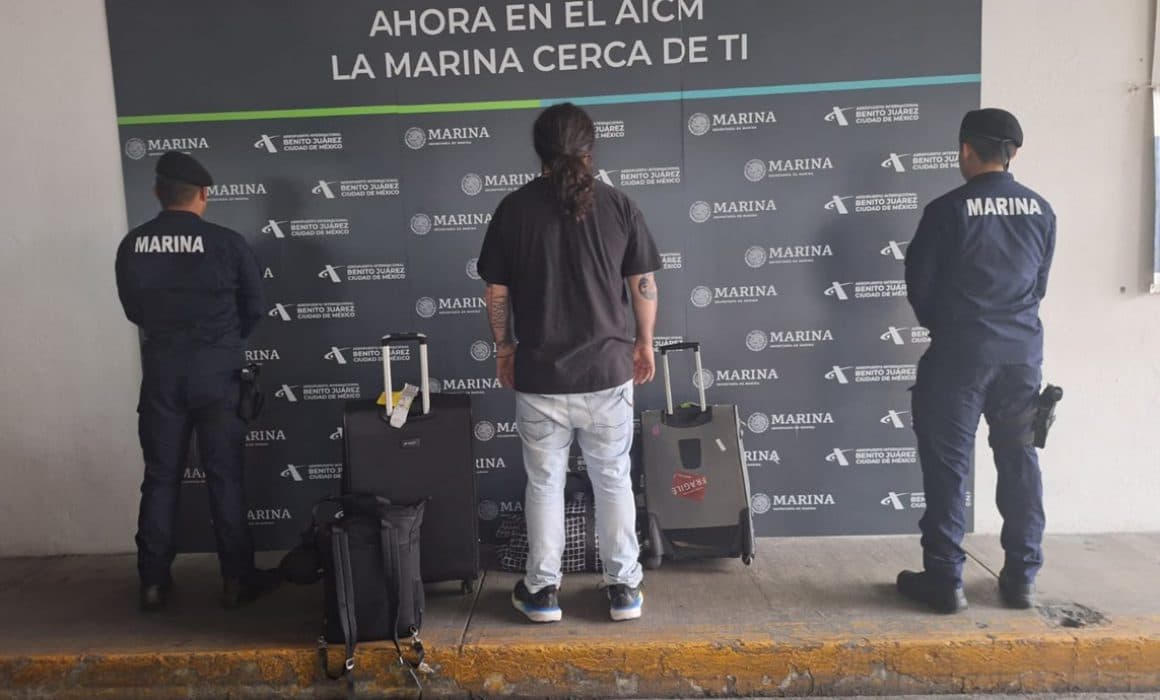 Aseguran 10.3 kilos de cocaína, éxtasis y morfina procedentes de París