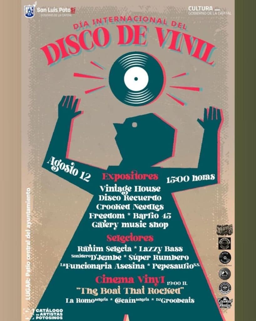 Organiza Cultura evento por el día internacional del disco de vinil