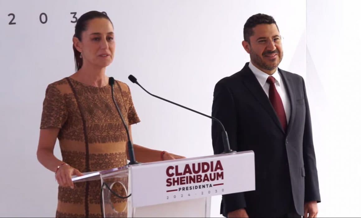 Anuncia Sheinbaum a Martí Batres como director del ISSSTE