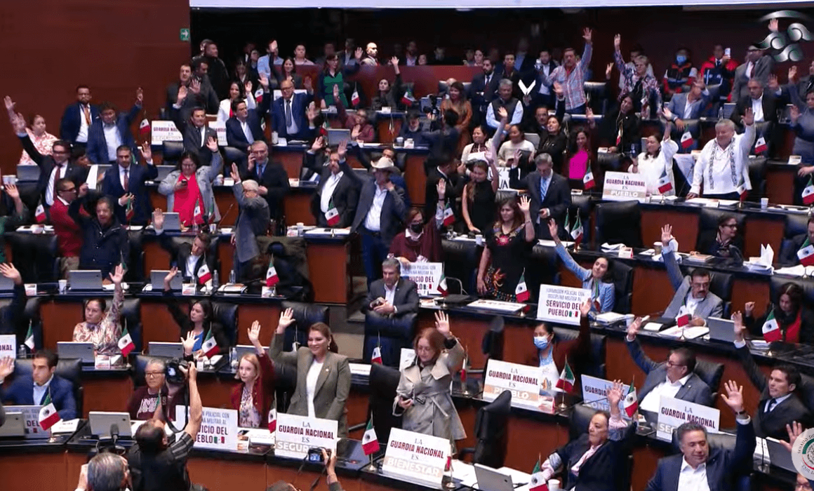 Avala Senado adscripción de Guardia Nacional a Sedena
