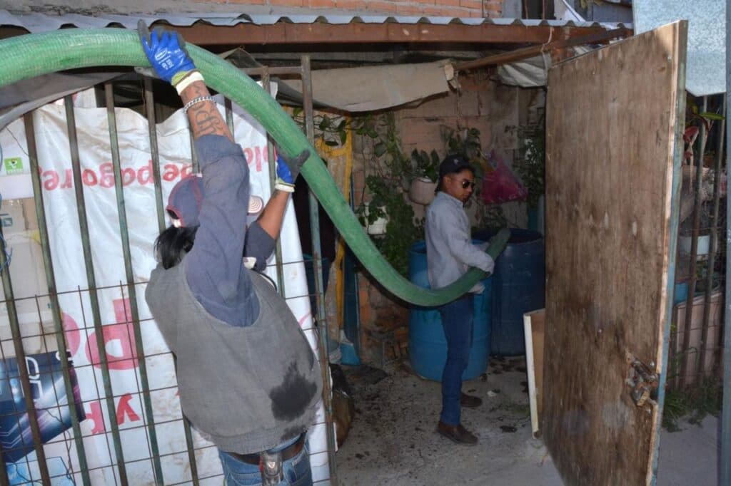 Zonas rurales del municipio reciben más 9 millones de litros de agua potable