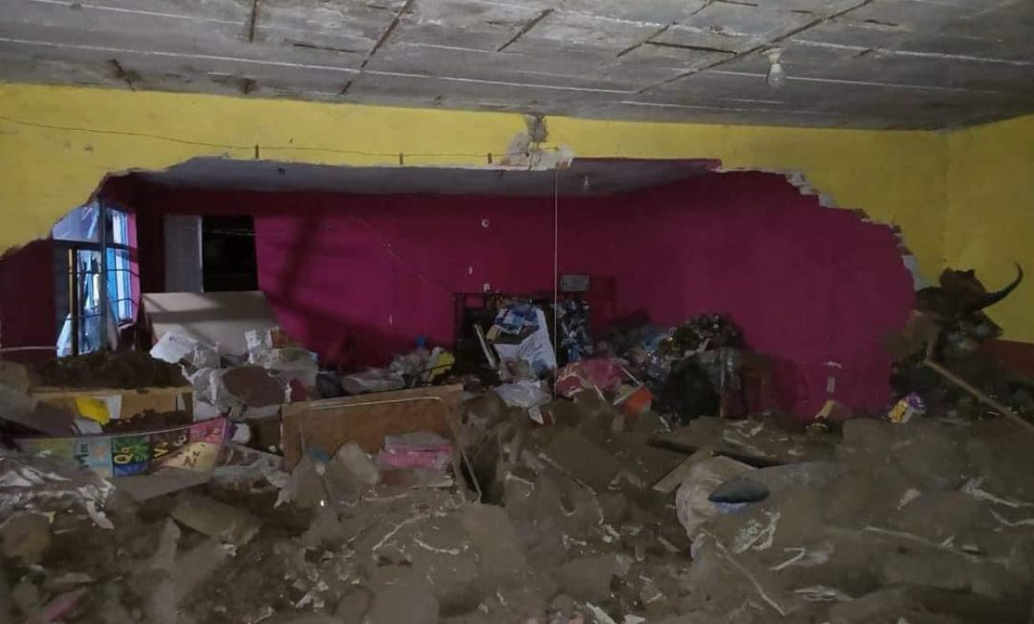 Explosión en vivienda de Acuitlapilco, Tlaxcala deja cuatro heridos