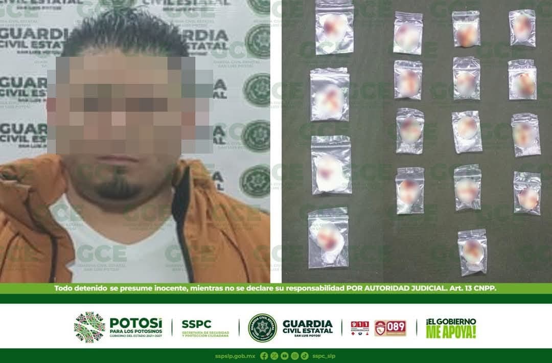 La Guardia Civil Estatal detiene a presunto narcomenudista en Santa María del Río