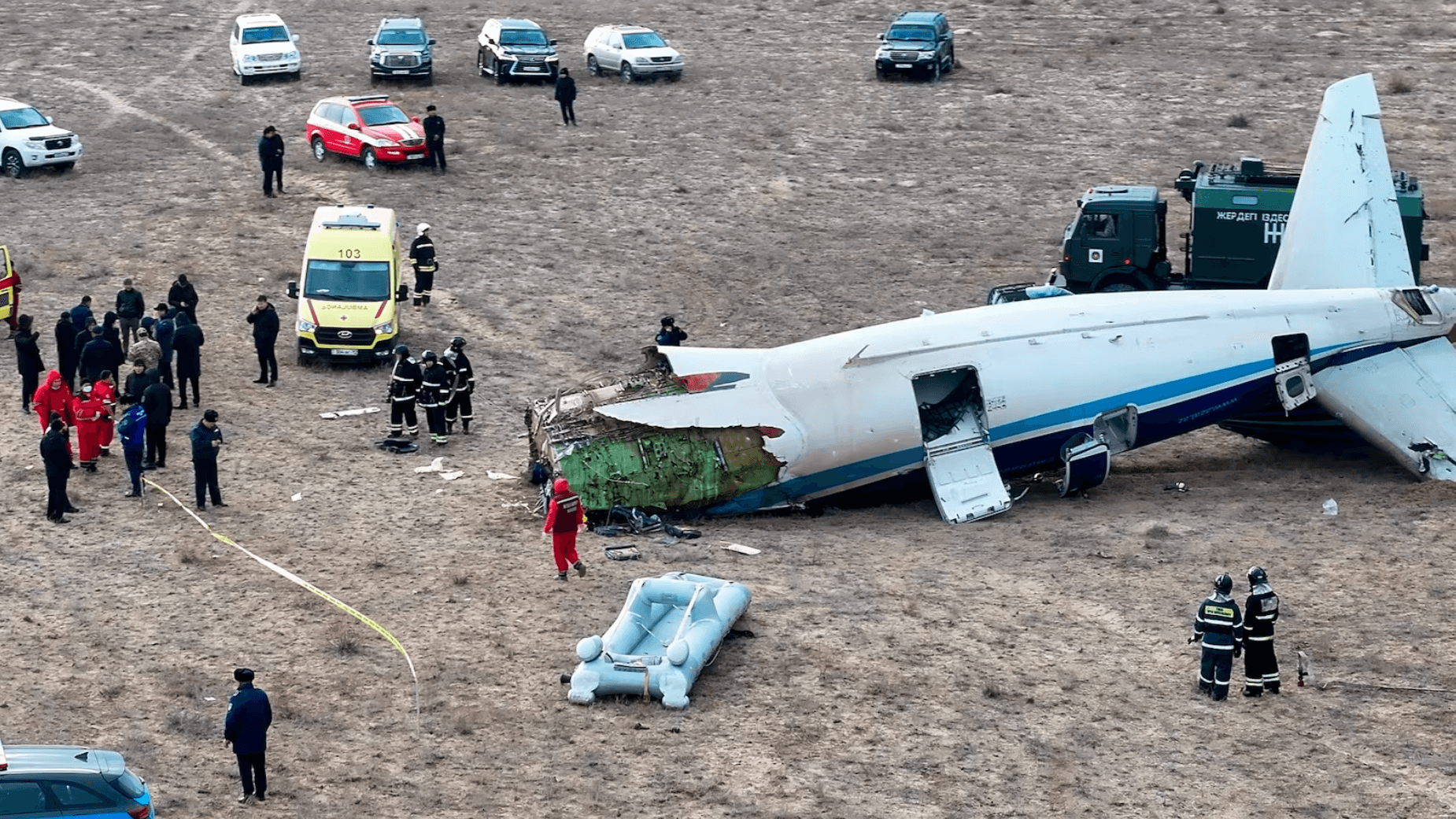 Accidente fatal en Kazajistán: ¿Rusia derribó un avión de Azerbaiyán?