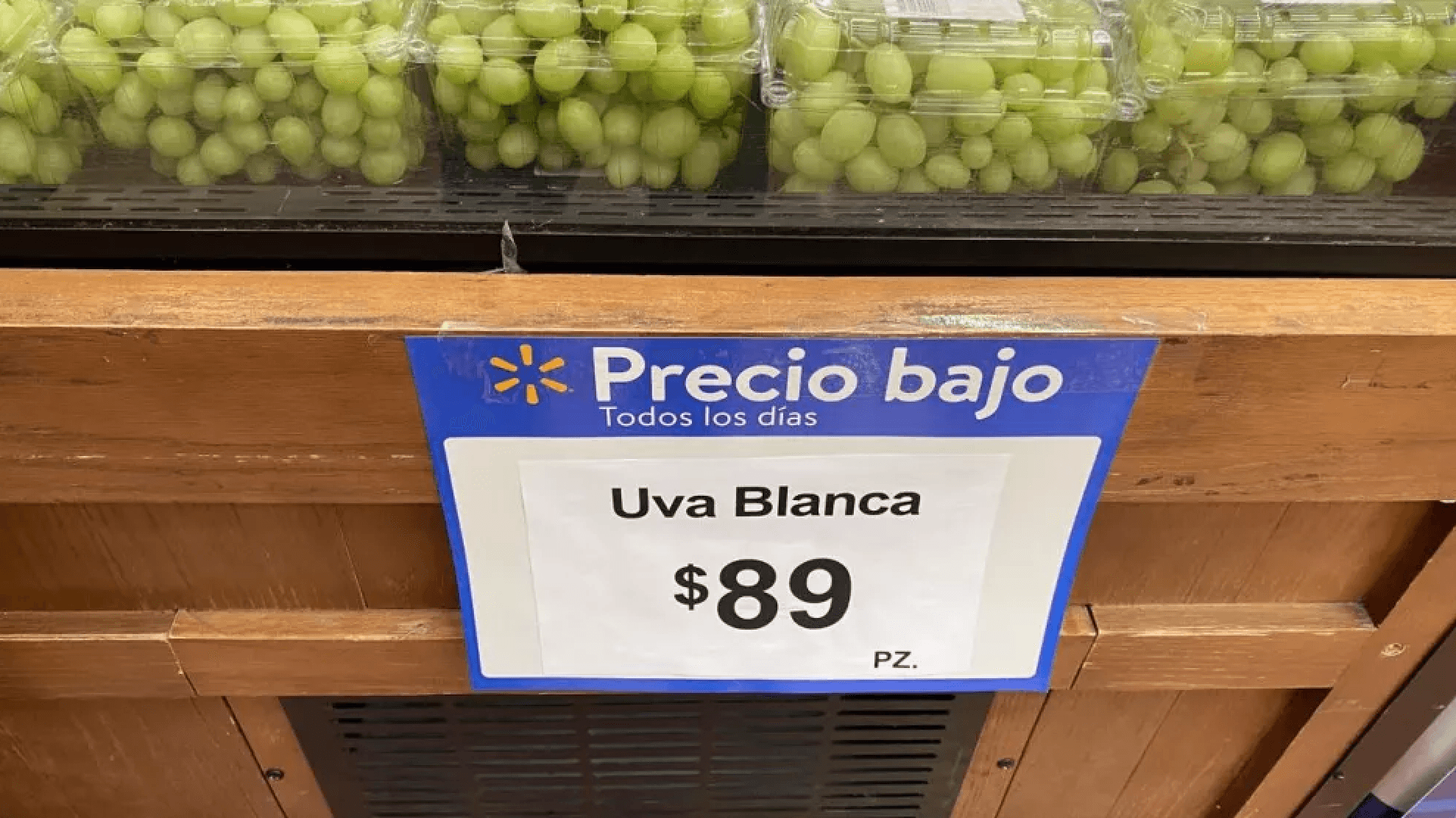 Precios de la uva en Walmart, Chedraui y Soriana para recibir el Año Nuevo 2025
