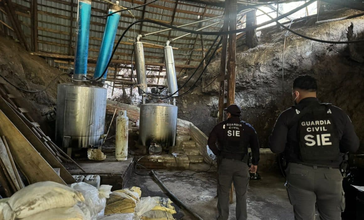 Desmantelan en Tzitzio laboratorio de droga con valor de 3 mil mdp: SSP