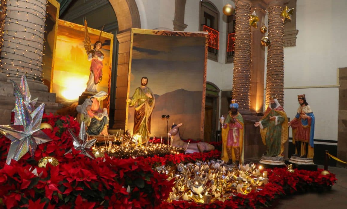 Invita Ayuntamiento a inauguración de nacimiento navideño en Palacio Municipal