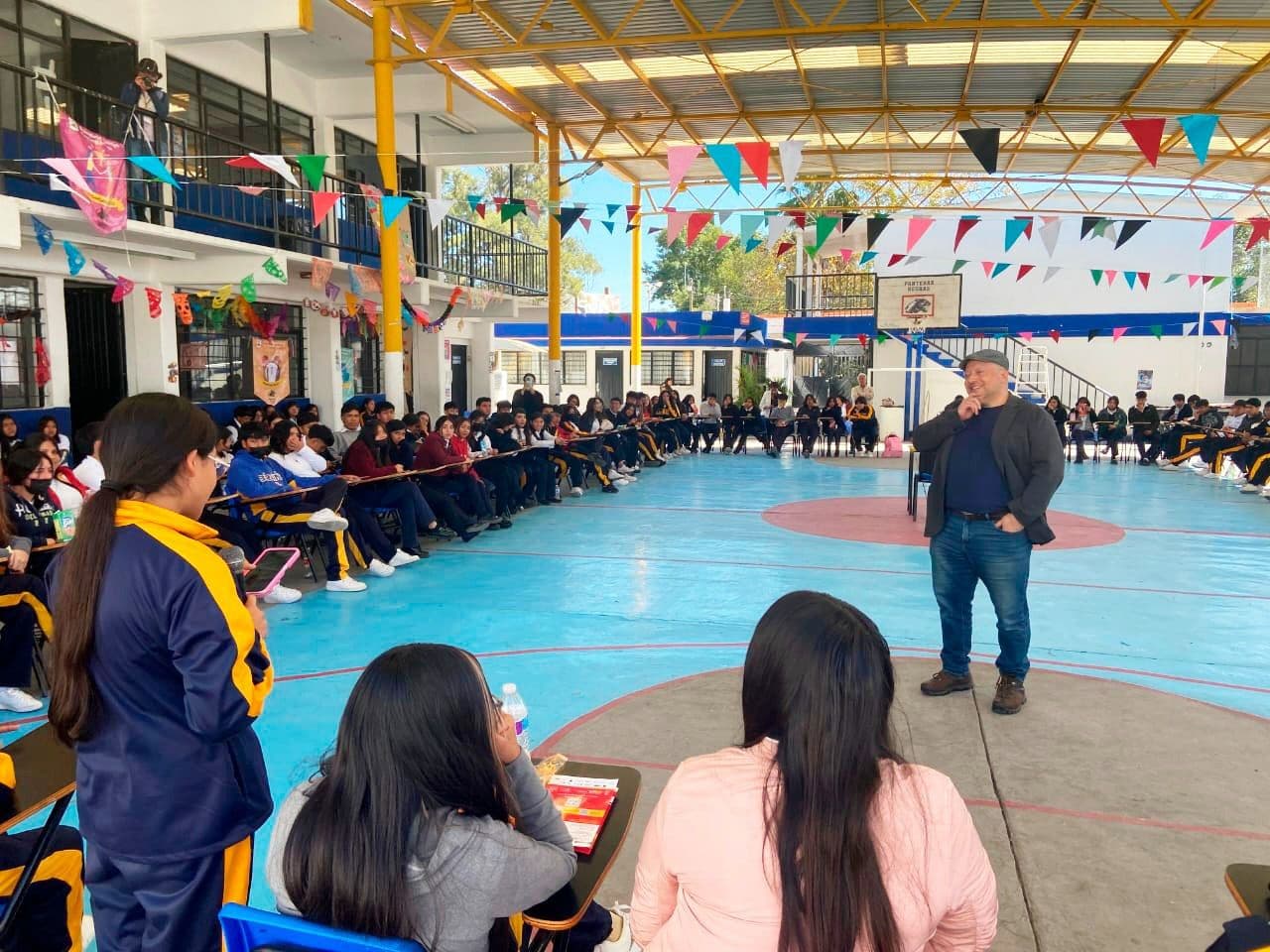 Actividades del Festival Internacional Letras llegan a escuelas municipales