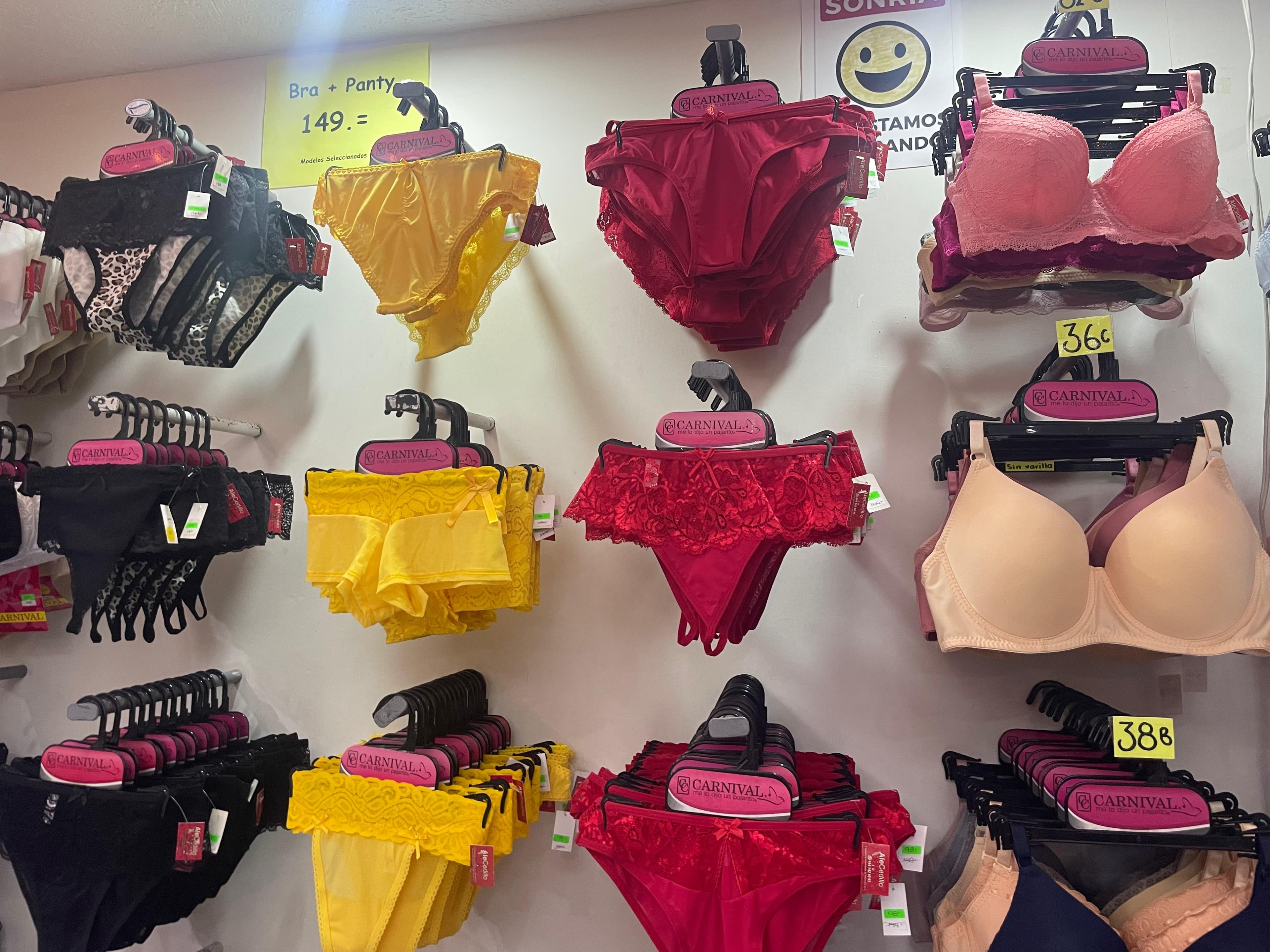 Ropa interior de colores: termómetro social de las aspiraciones de los potosinos