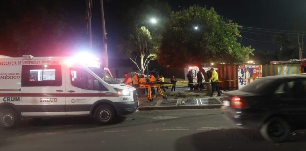 Captan en video atropellamiento masivo en Zaragoza y Churubusco