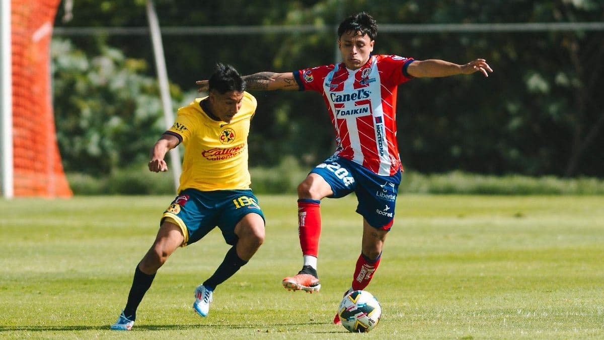 Atlético de San Luis Sub-23 empata en Coapa ante América