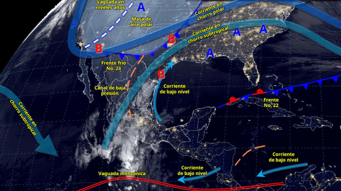 Frío extremo y lluvias afectan gran parte del país