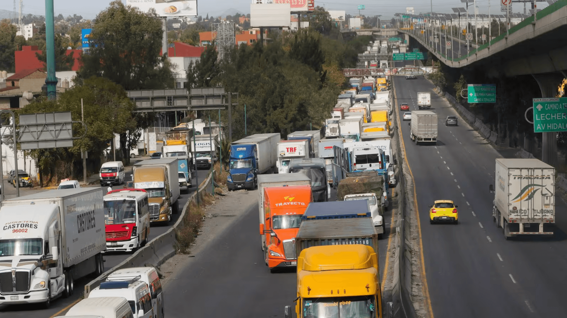 Transportistas cancelan paro en CDMX y Edomex y optan por marcha