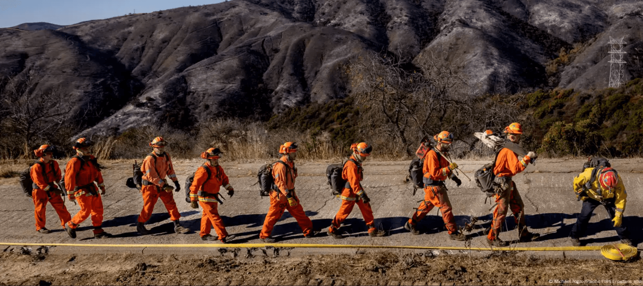 Vuelven los vientos y los incendios en Los Ángeles