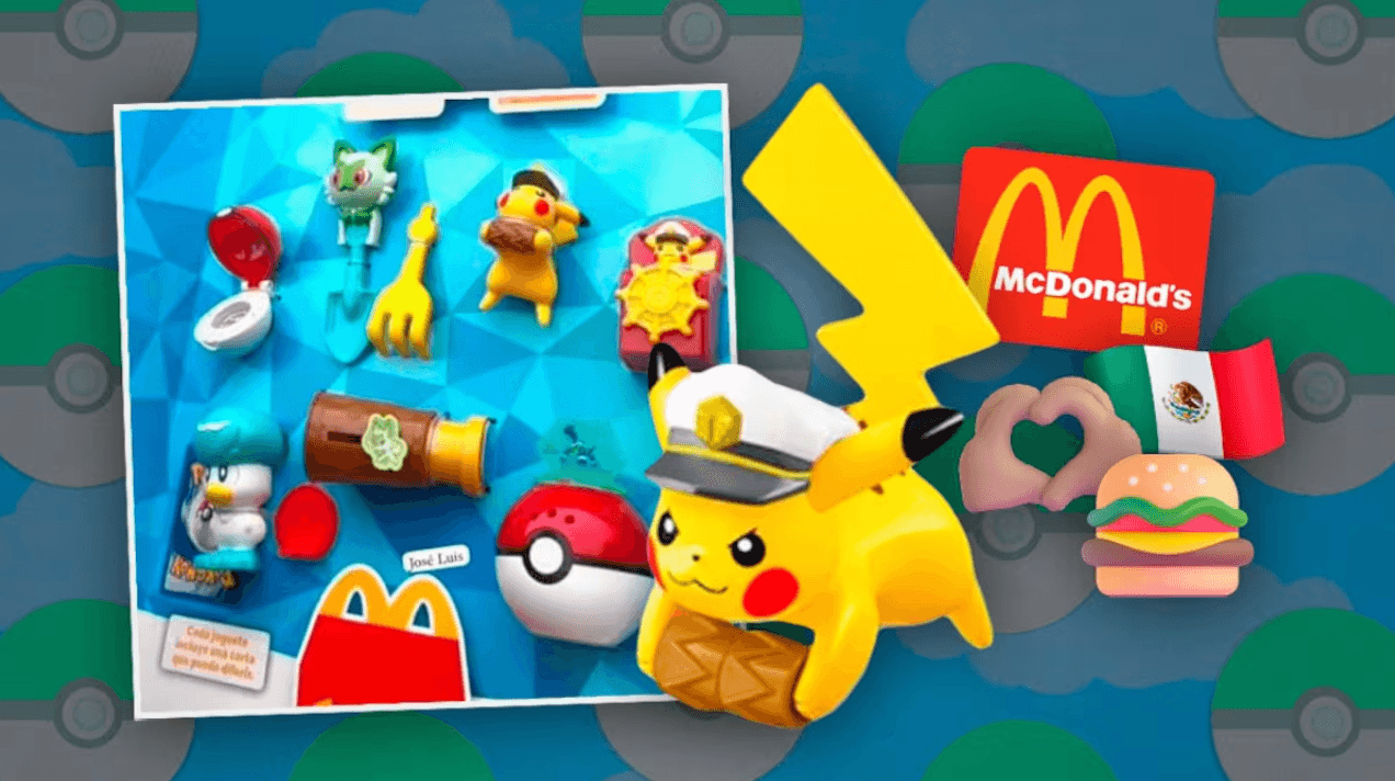 Pokémon en la cajita feliz de McDonald's: nuevos juguetes y promociones de enero 2025