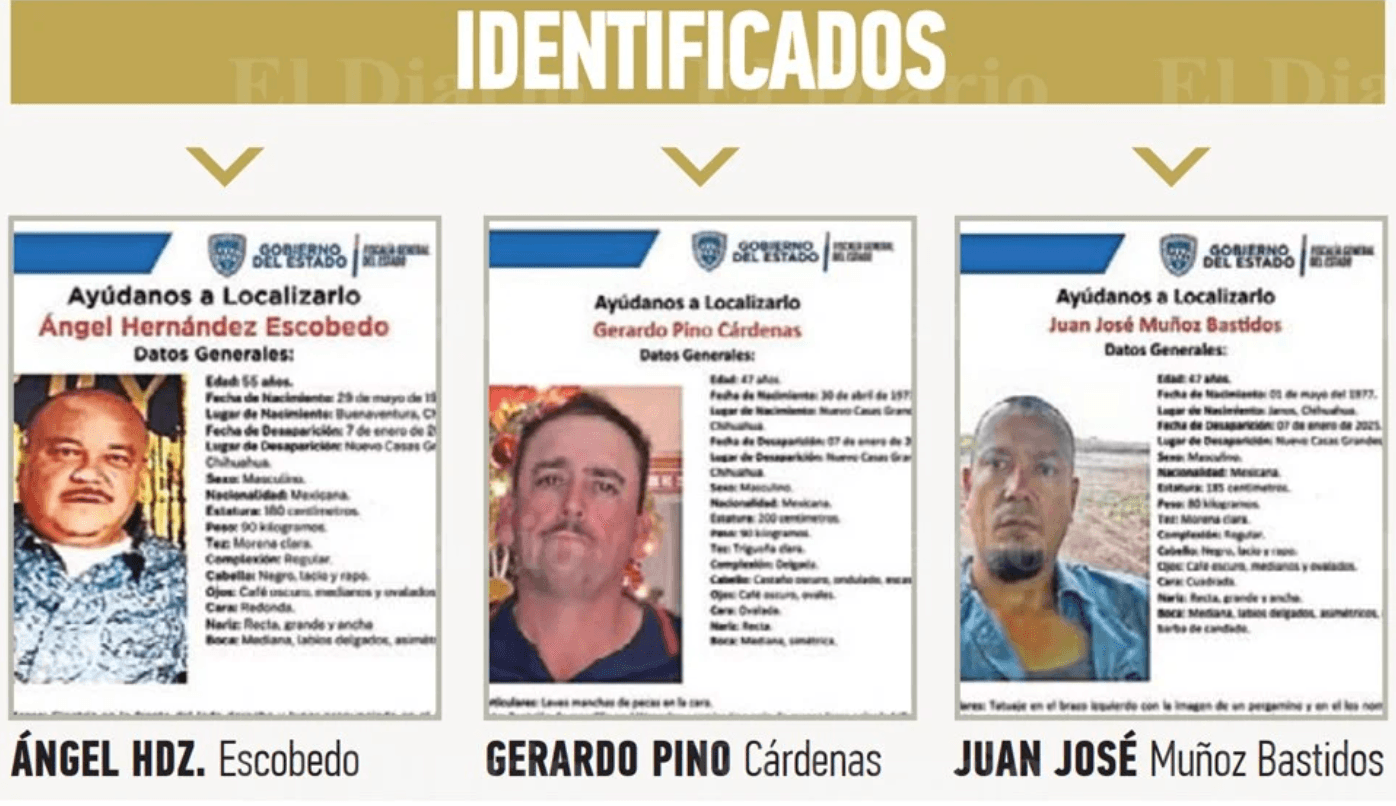 Hallan 37 cuerpos en fosas clandestinas en la sierra de Casas Grandes, Chihuahua