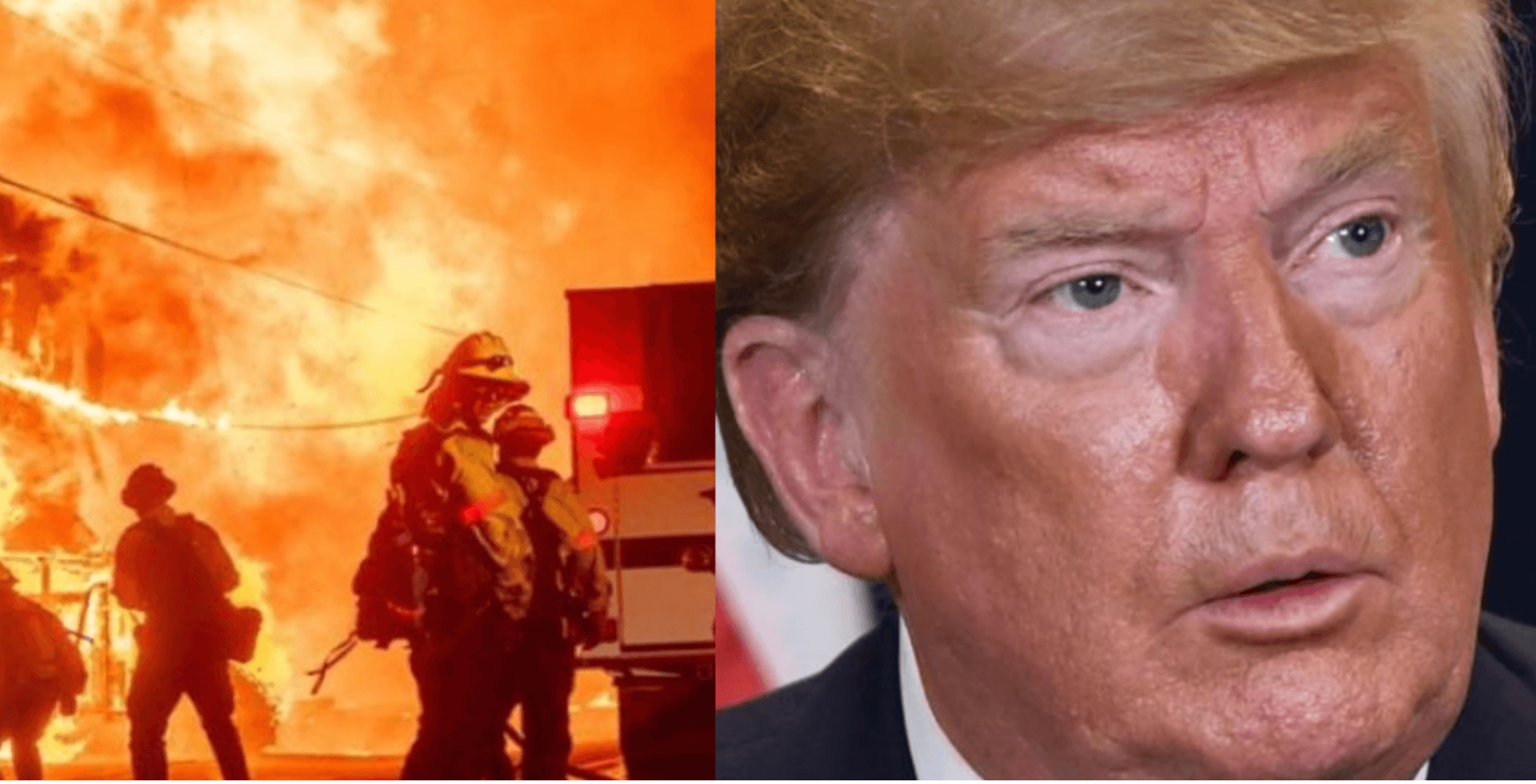 Trump advierte que no enviará fondos a California por incendios sin cambios en gestión del agua