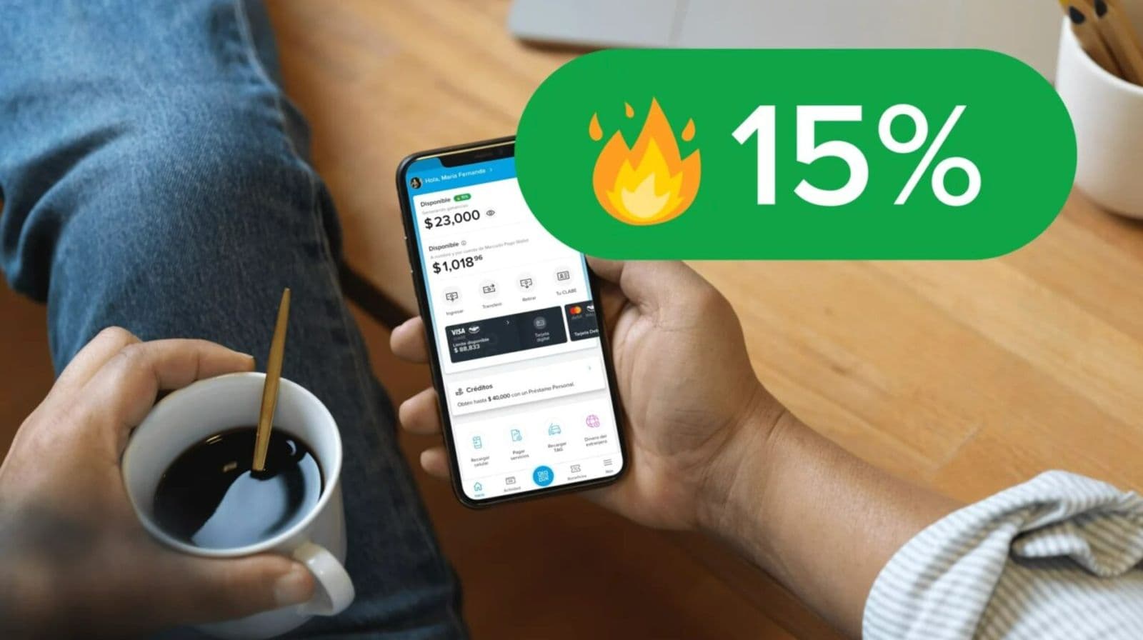 Adiós al 15% de rendimiento en Mercado Pago: Haz esto en tu cuenta o lo perderás