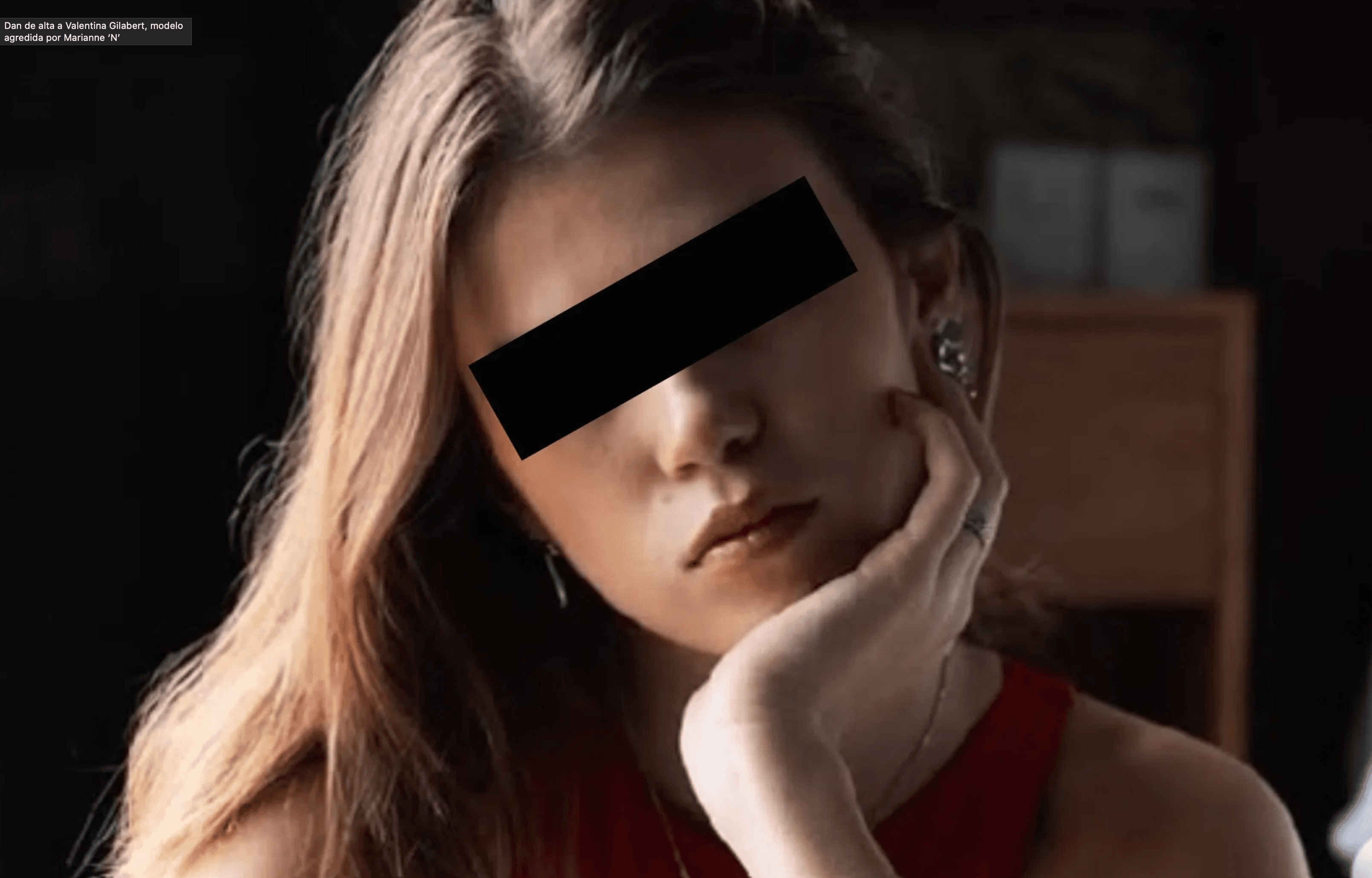 Dan de alta a Valentina Gilabert, modelo agredida por Marianne ‘N’