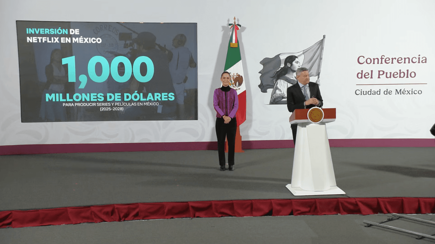 Netflix invierte 1,000 millones de dólares en producciones en México