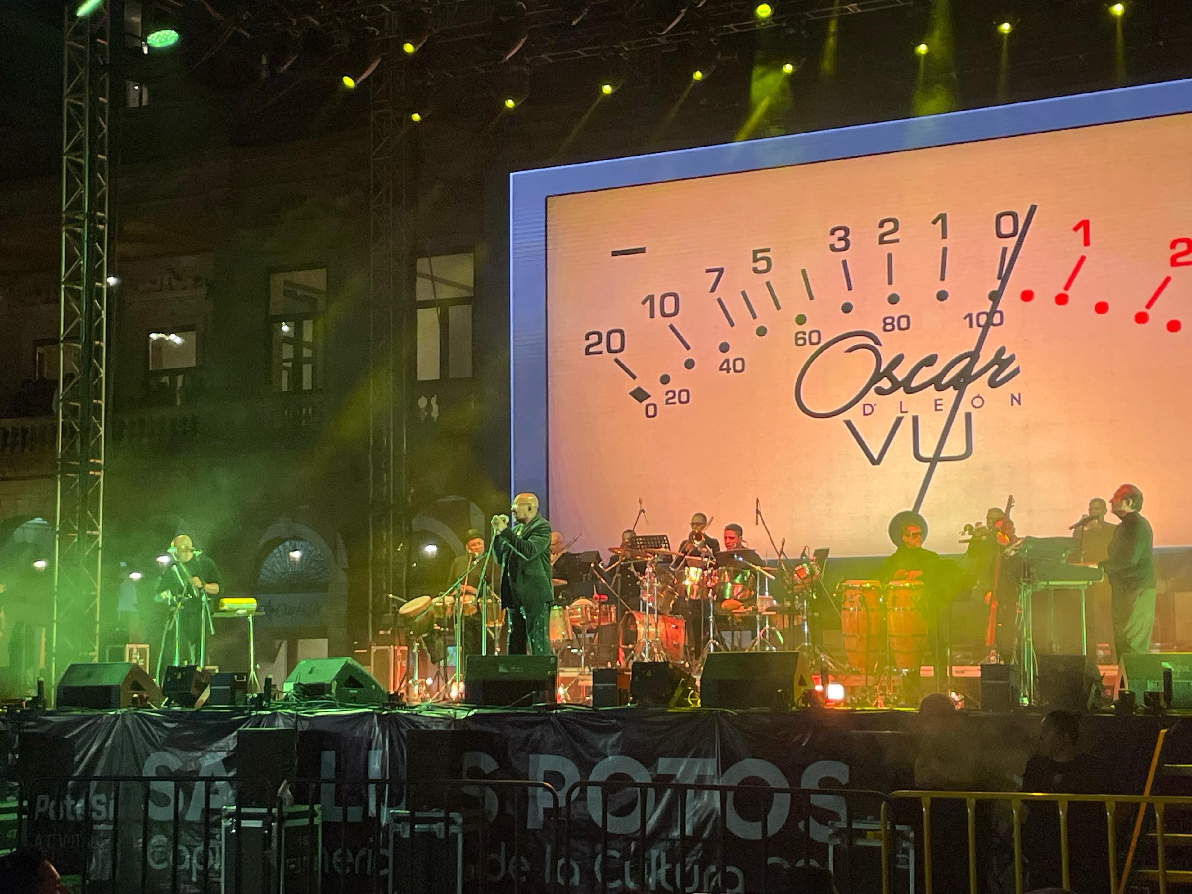 San Luis Potosí baila al ritmo de Óscar D’León en el cierre del segundo mes cultural