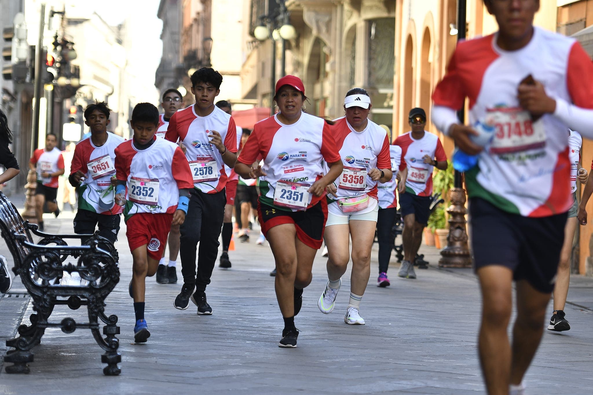 Medio Maratón Cáritas recorrerá 21 templos de San Luis Potosí en marzo