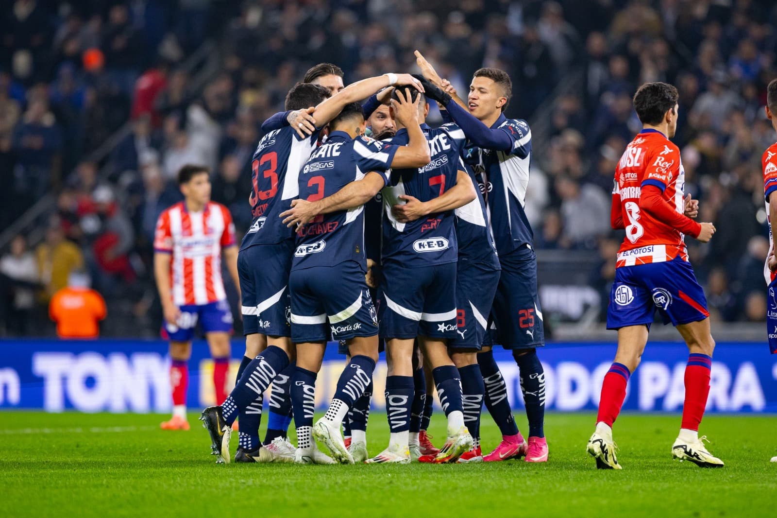 Debuta Sergio Ramos con Rayados y logra victoria sobre Atlético de San Luis