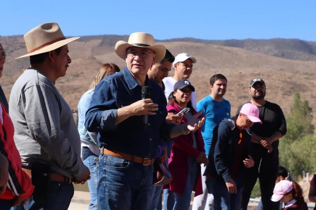 Lidera Alcalde Galindo trabajos de mejoramiento en la Cañada del Lobo