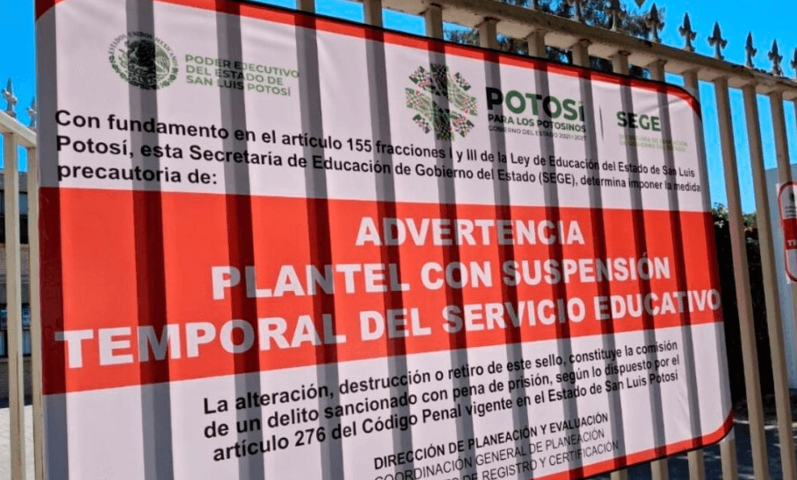 Sanciones al Instituto Potosino derivaron de denuncia por agresión sexual
