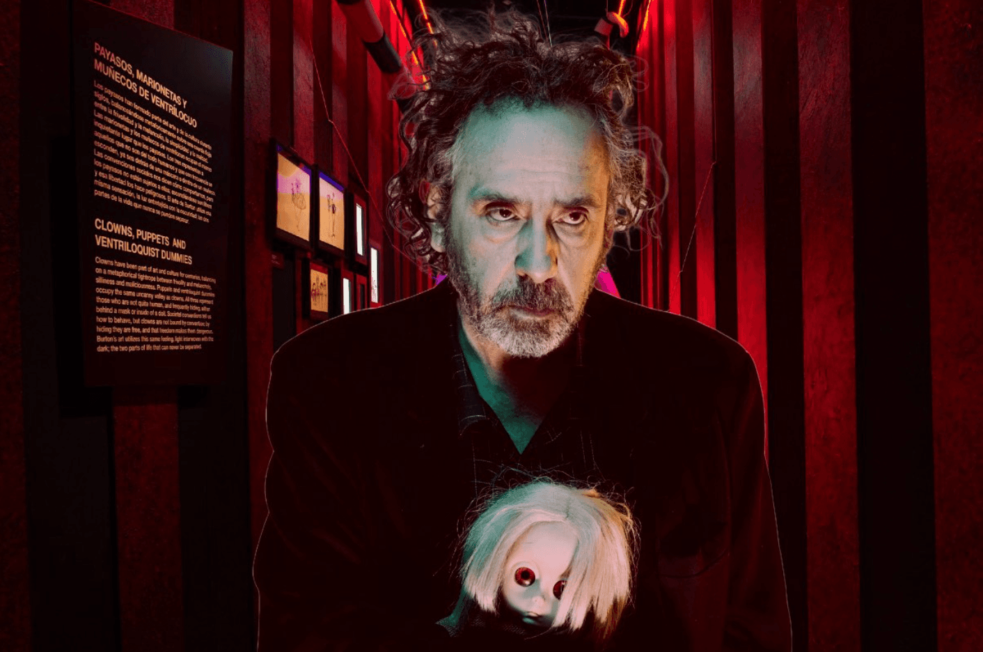 Tim Burton llega a la CDMX con la exposición "Labyrinth" en 2025