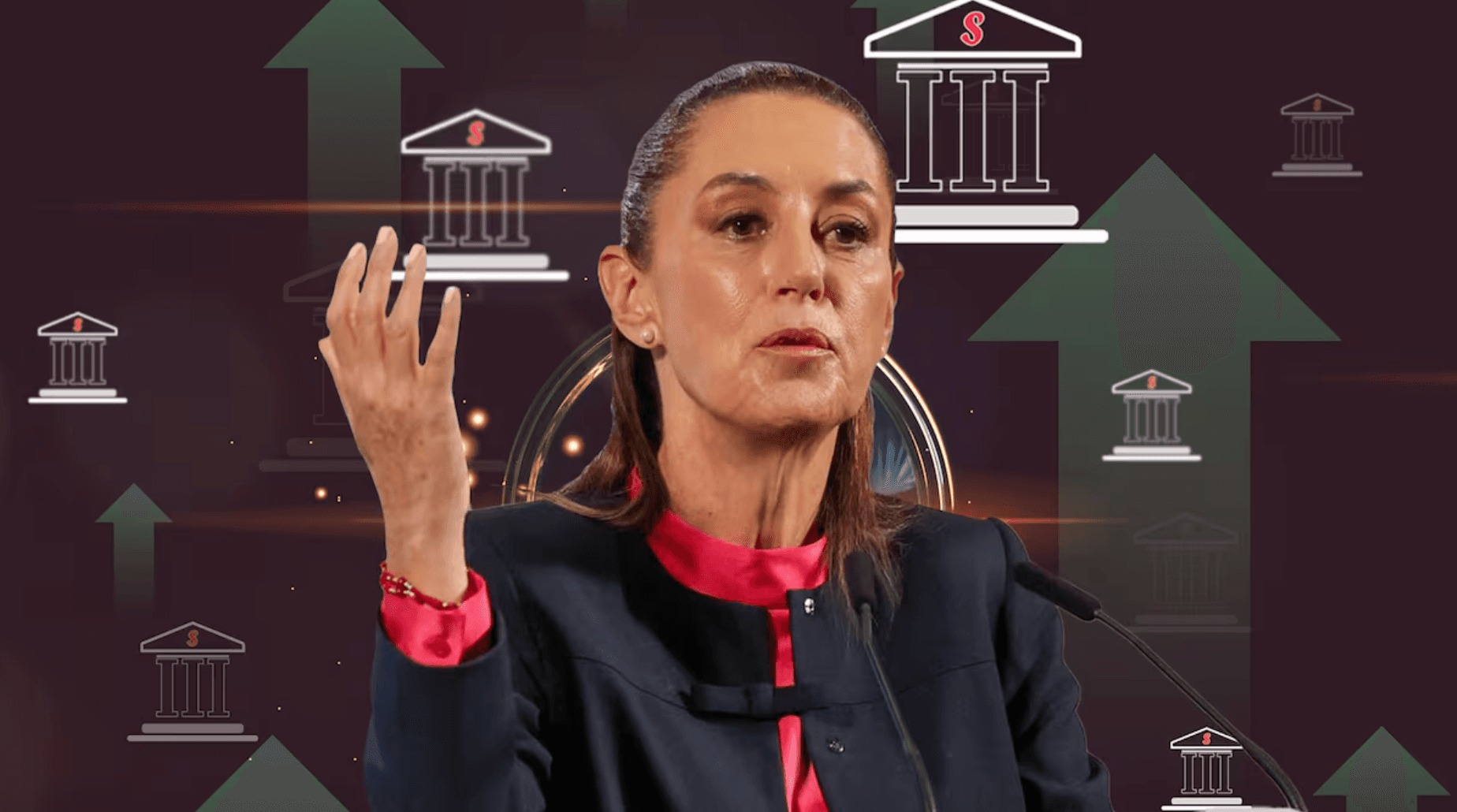 Sheinbaum pide a bancos reducir tasas y encarga a Hacienda negociar mejores condiciones