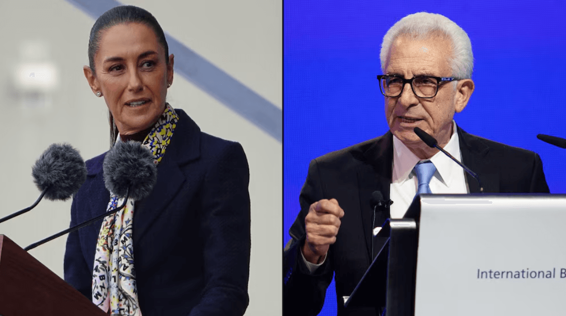 Sheinbaum responde a Zedillo por sus críticas a la reforma judicial