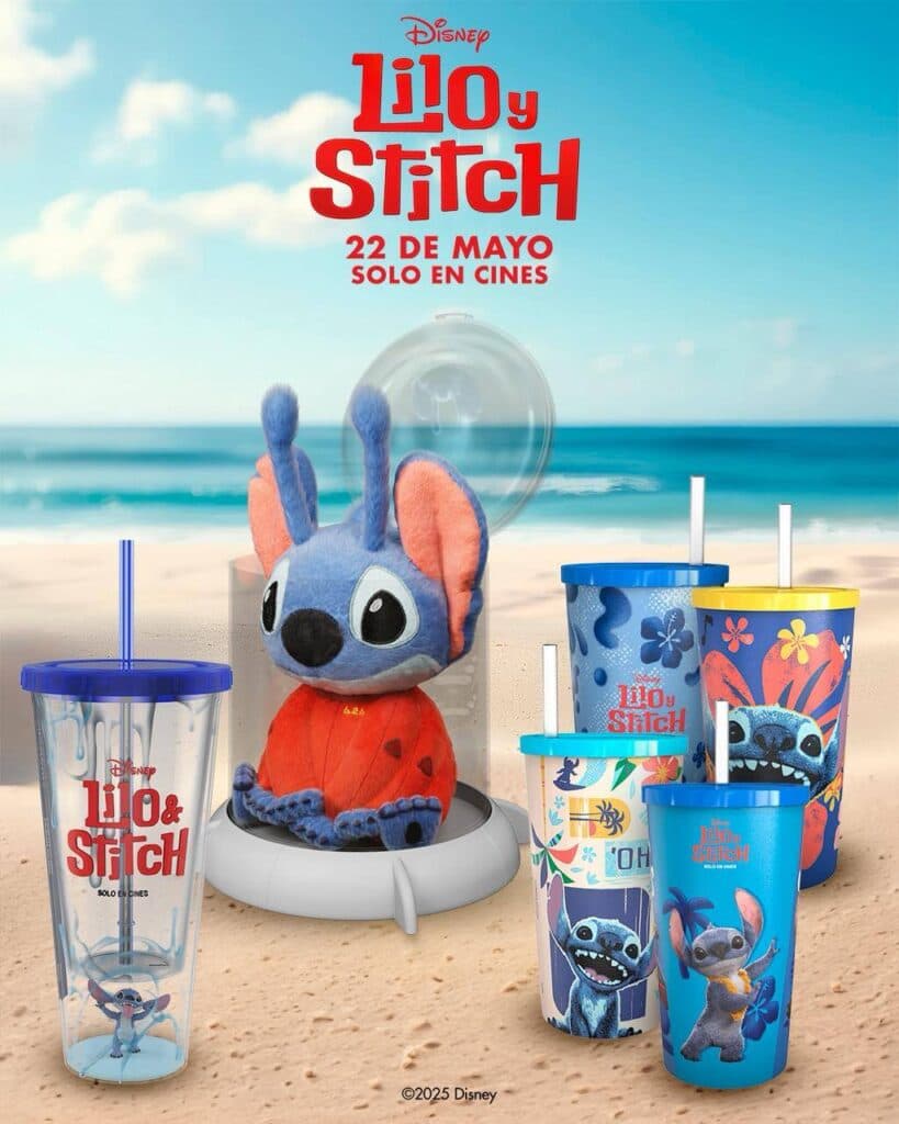 Lilo y Stitch live-action: coleccionables en Cinépolis y Cinemex