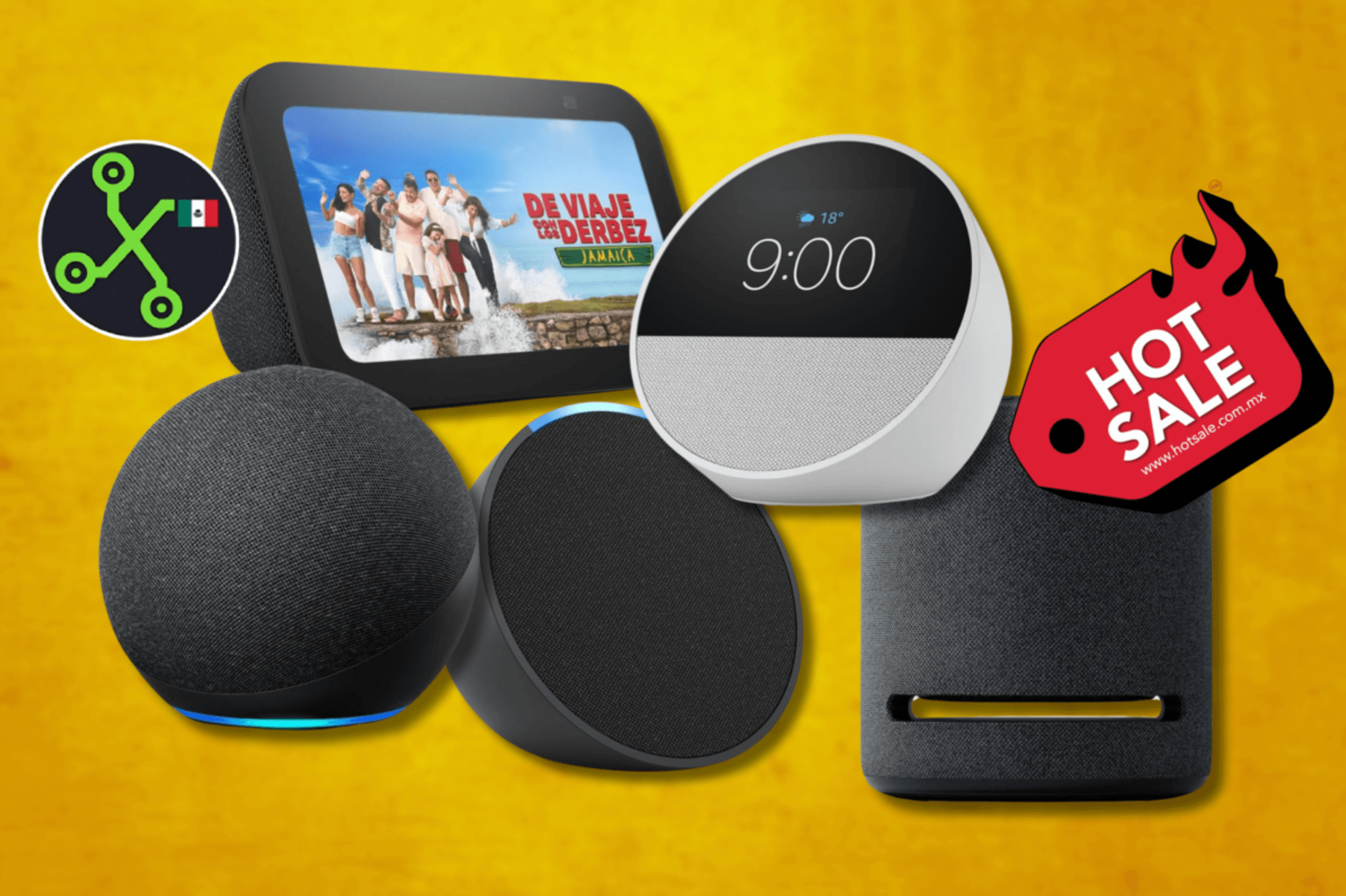 Amazon lanza descuentos en dispositivos Echo durante el Hot Sale 2025