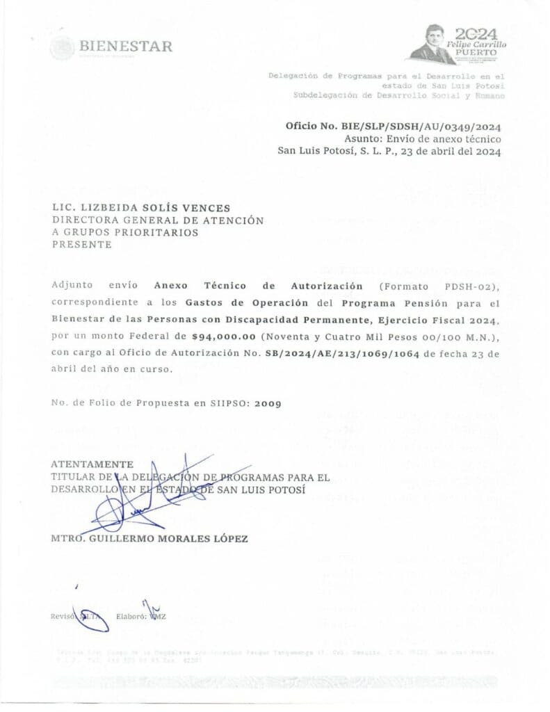 Denuncian corrupción y desvío de recursos en la Secretaría del Bienestar en SLP