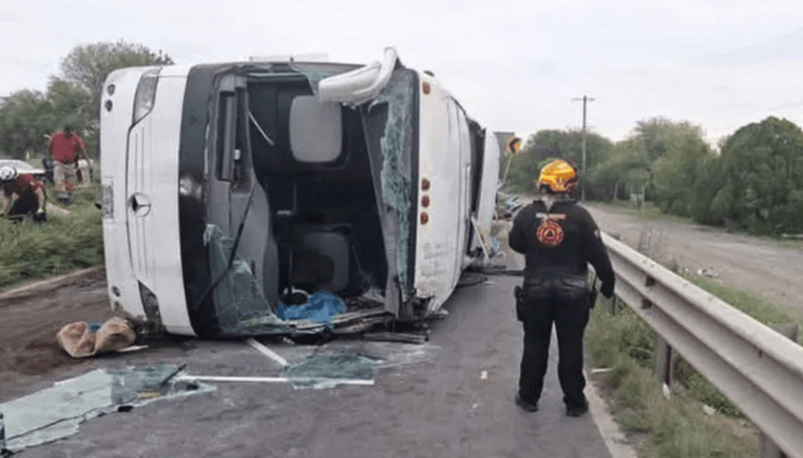 Investigan accidente en Hualahuises que dejó 11 personas muertas