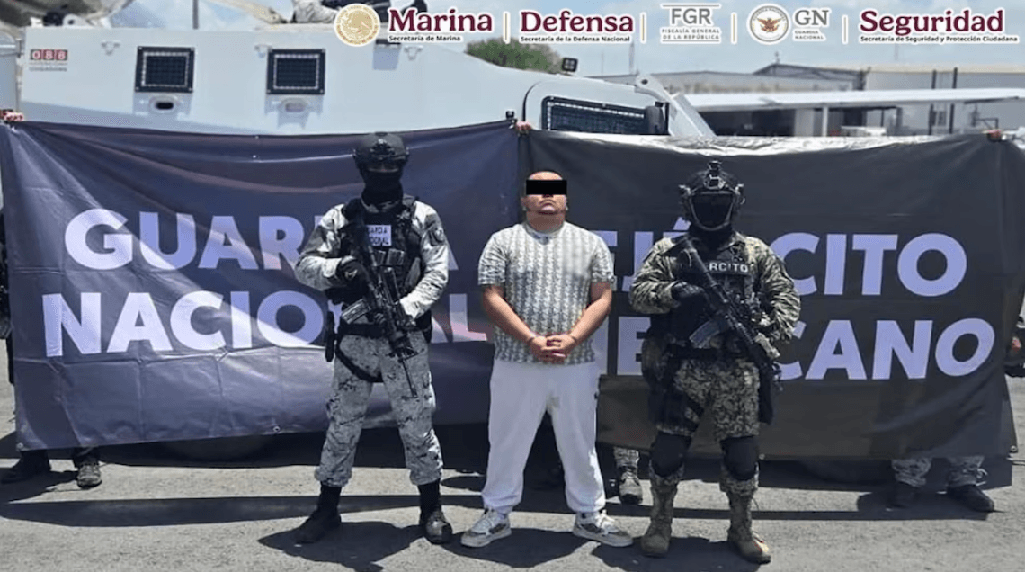 Detienen a presunto líder criminal vinculado con el caso Grupo Fugitivo