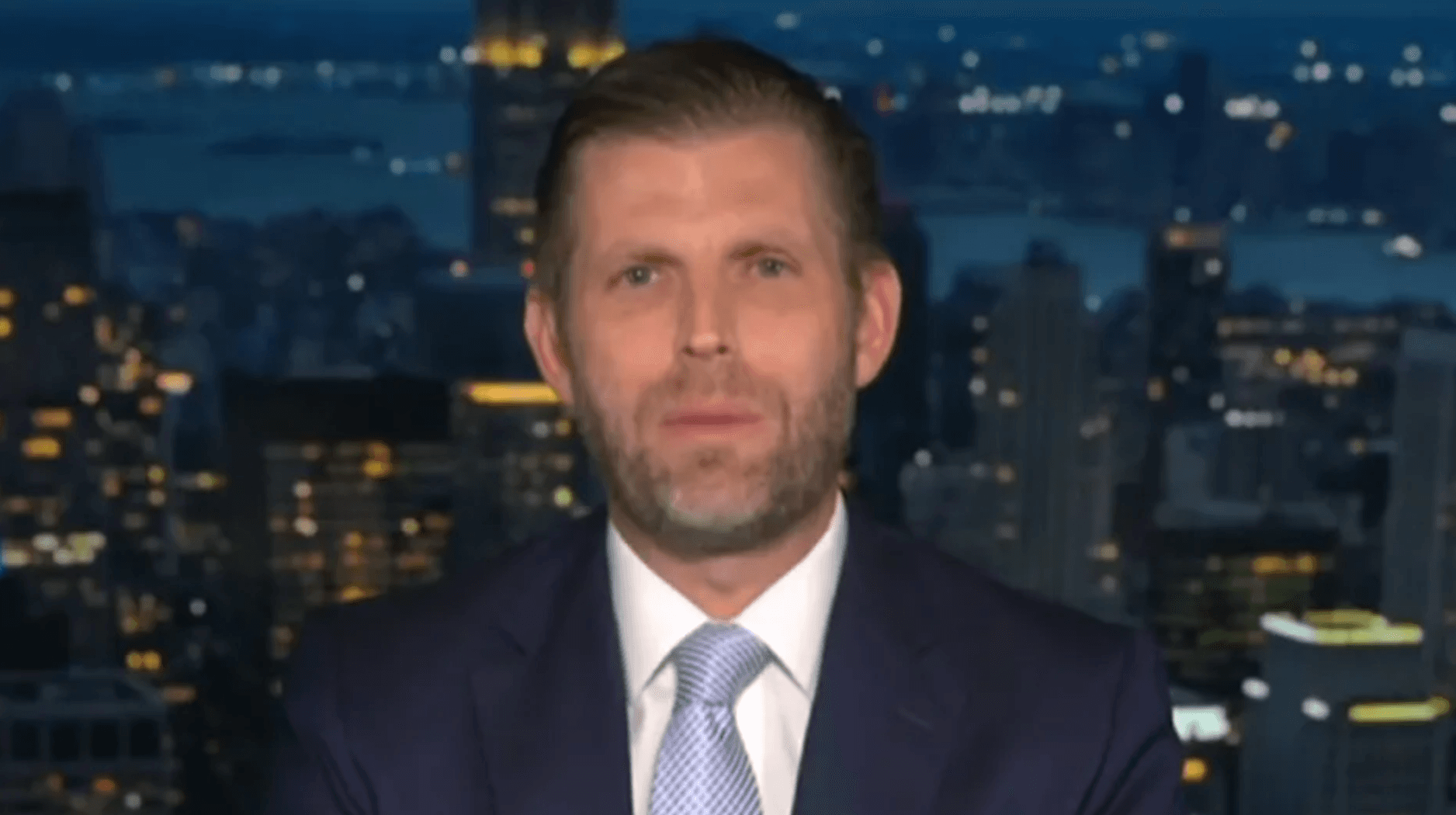 Eric Trump lanza advertencia en medio de tensiones globales
