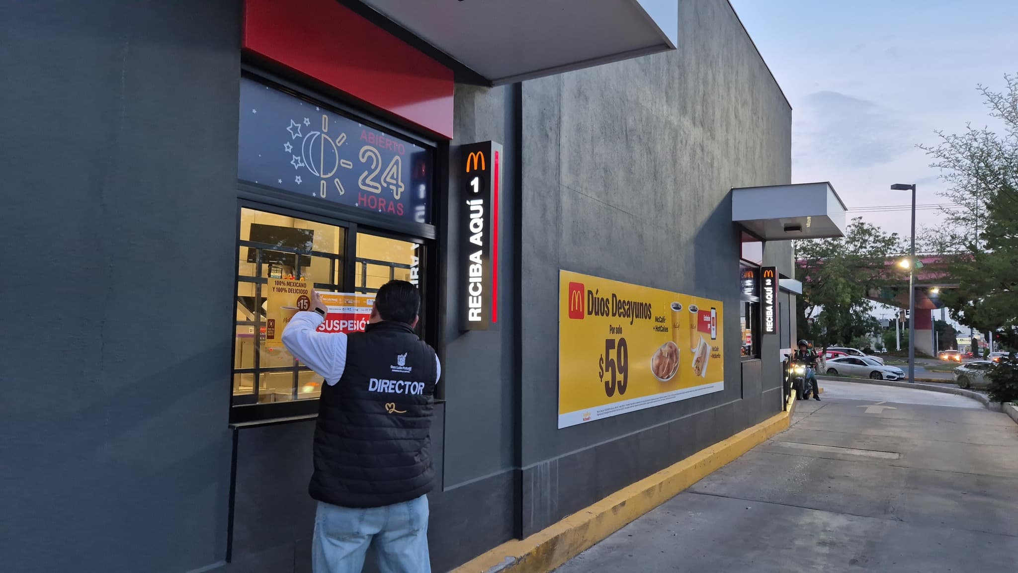 Suspenden operaciones en dos sucursales de McDonald’s en la capital