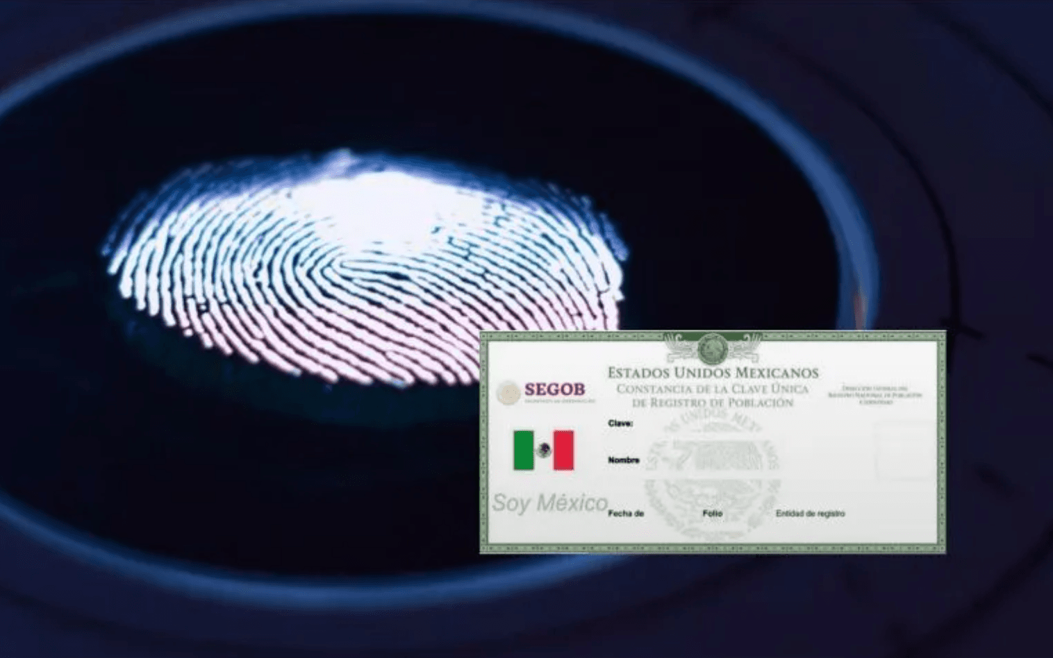 Multas por no implementar la nueva CURP biométrica