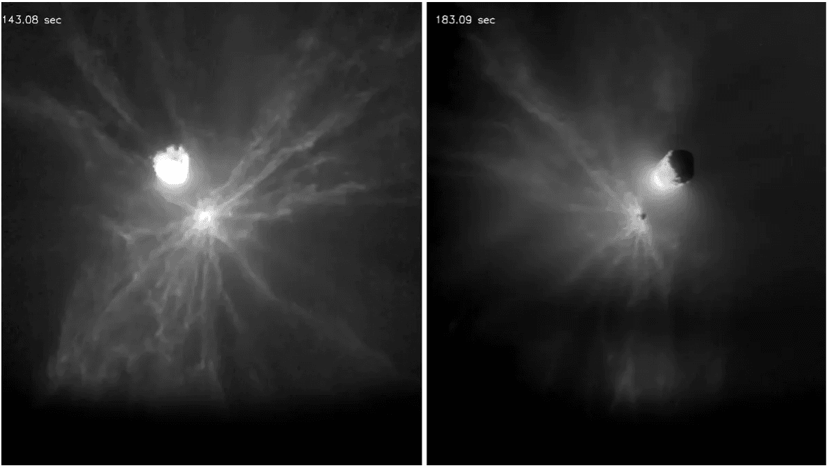 Impactar un asteroide funcionó, pero los efectos secundarios preocupan a científicos