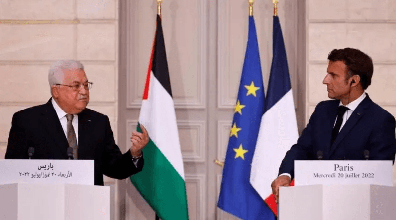Francia reconoce al Estado palestino y provoca rechazo de Israel y Estados Unidos