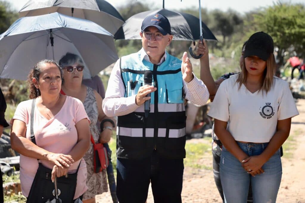 Transformarán basurero clandestino en zona recreativa en colonia Vergeles