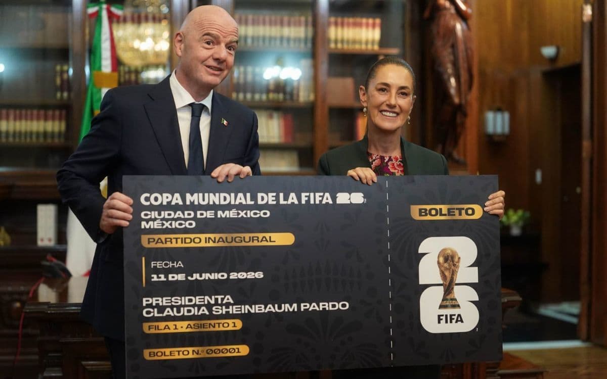 Prevé Sheinbaum incremento del 2.3% en el PIB por Mundial de Futbol