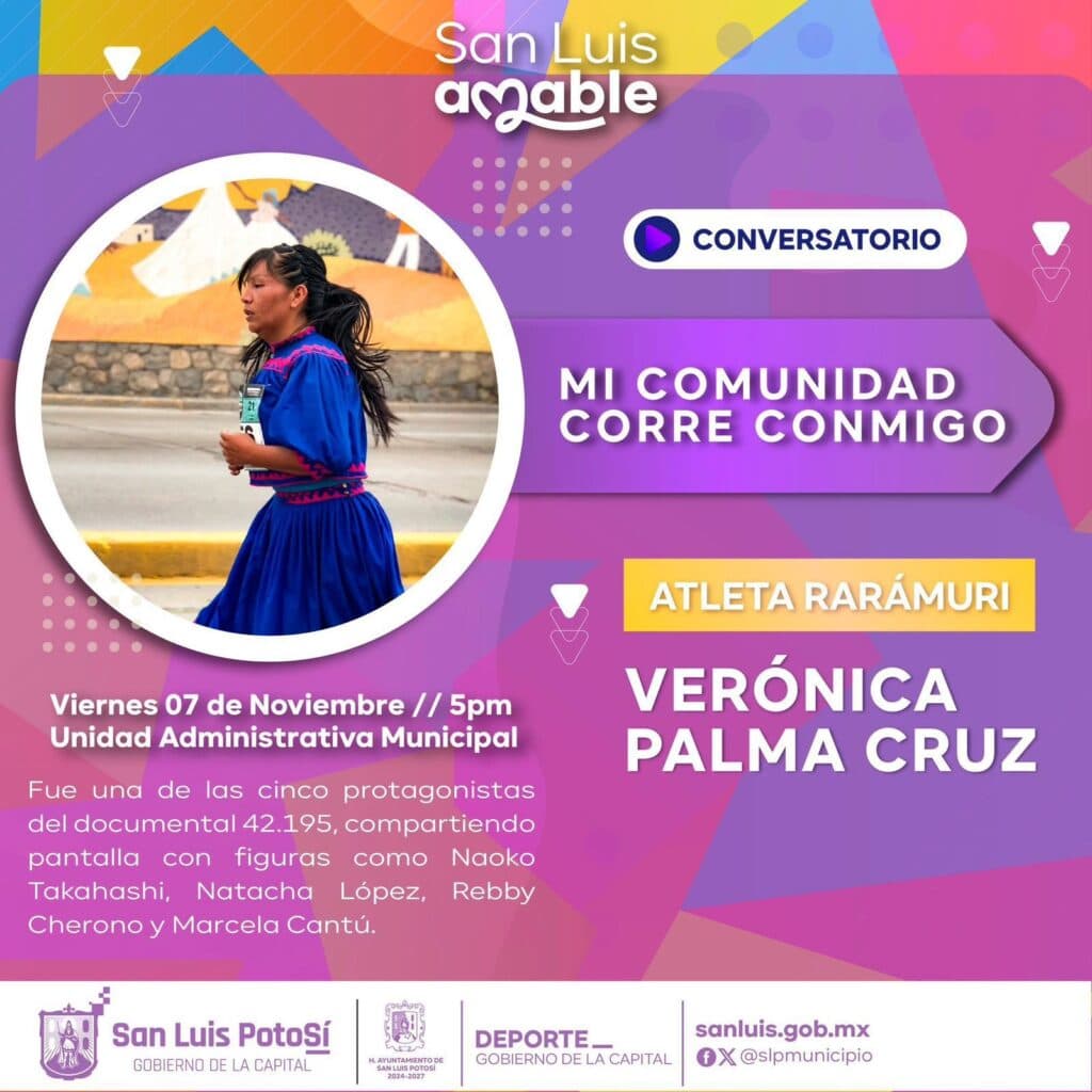 Brindará conversatorio maratonista rarámuri reconocida mundialmente