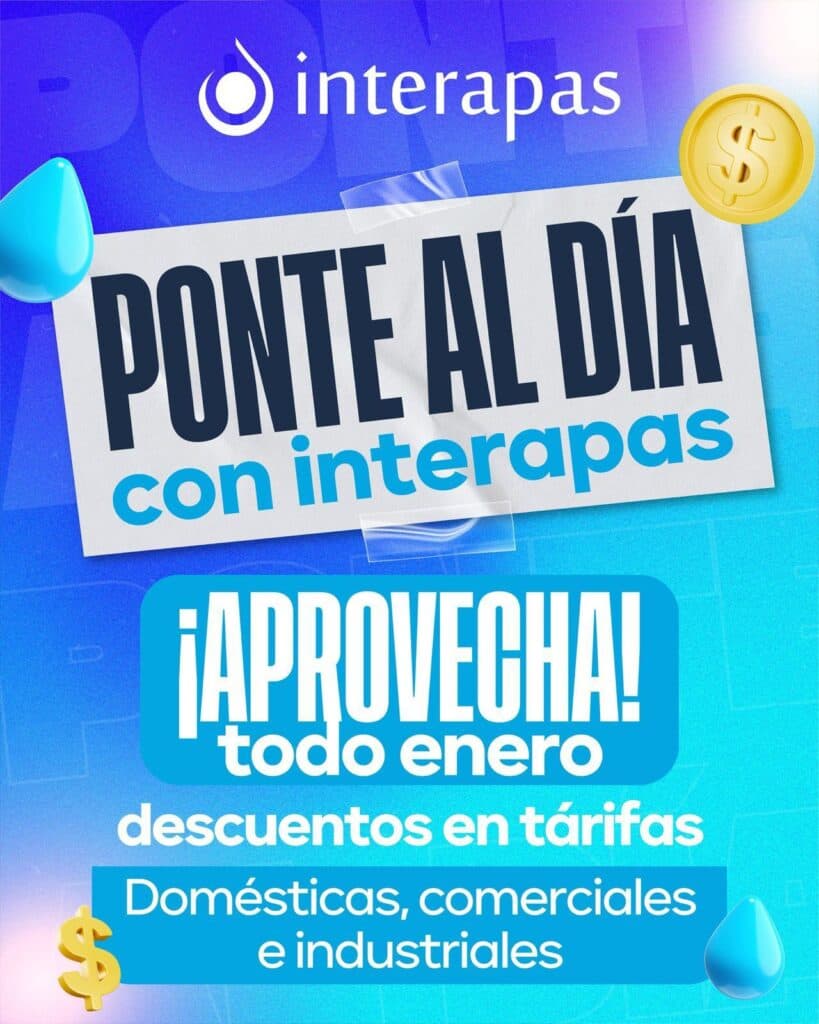 Potosinos podrán tener hasta el 50% de descuento en adeudos de agua